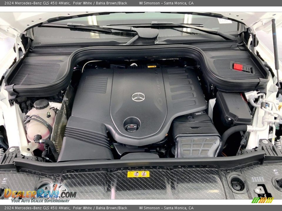 2024 Mercedes-Benz GLS 450 4Matic 3.0 Liter Turbocharged DOHC 24-Valve VVT Inline 6 Cylinder Engine Photo #9