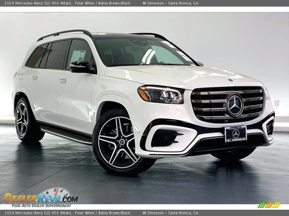 Front 3/4 View of 2024 Mercedes-Benz GLS 450 4Matic Photo #12