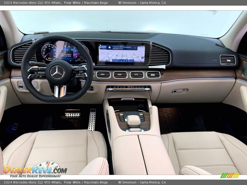 Macchiato Beige Interior - 2024 Mercedes-Benz GLS 450 4Matic Photo #6