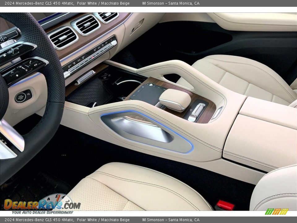 Controls of 2024 Mercedes-Benz GLS 450 4Matic Photo #8