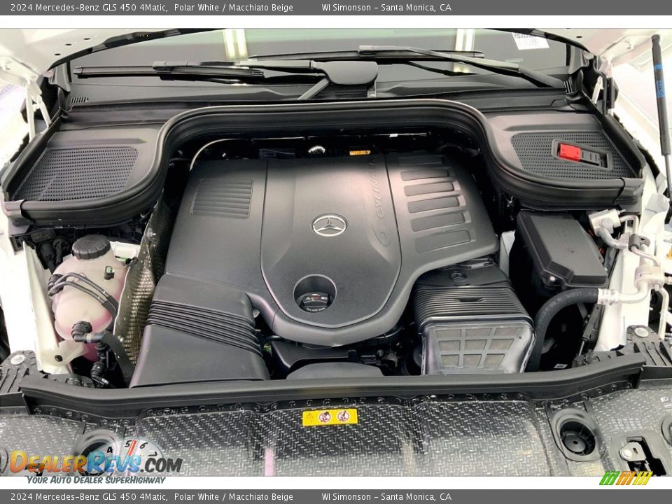 2024 Mercedes-Benz GLS 450 4Matic 3.0 Liter Turbocharged DOHC 24-Valve VVT Inline 6 Cylinder Engine Photo #9