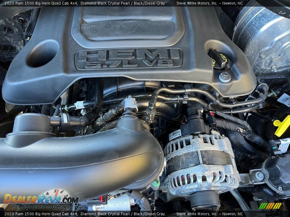 2020 Ram 1500 Big Horn Quad Cab 4x4 5.7 Liter OHV HEMI 16-Valve VVT MDS V8 Engine Photo #10