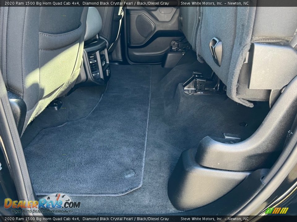 Rear Seat of 2020 Ram 1500 Big Horn Quad Cab 4x4 Photo #16