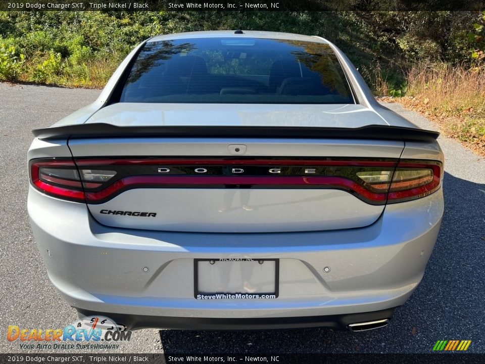 2019 Dodge Charger SXT Triple Nickel / Black Photo #8