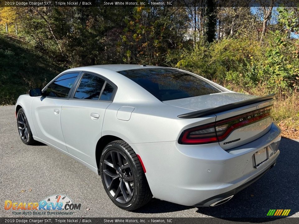 2019 Dodge Charger SXT Triple Nickel / Black Photo #9