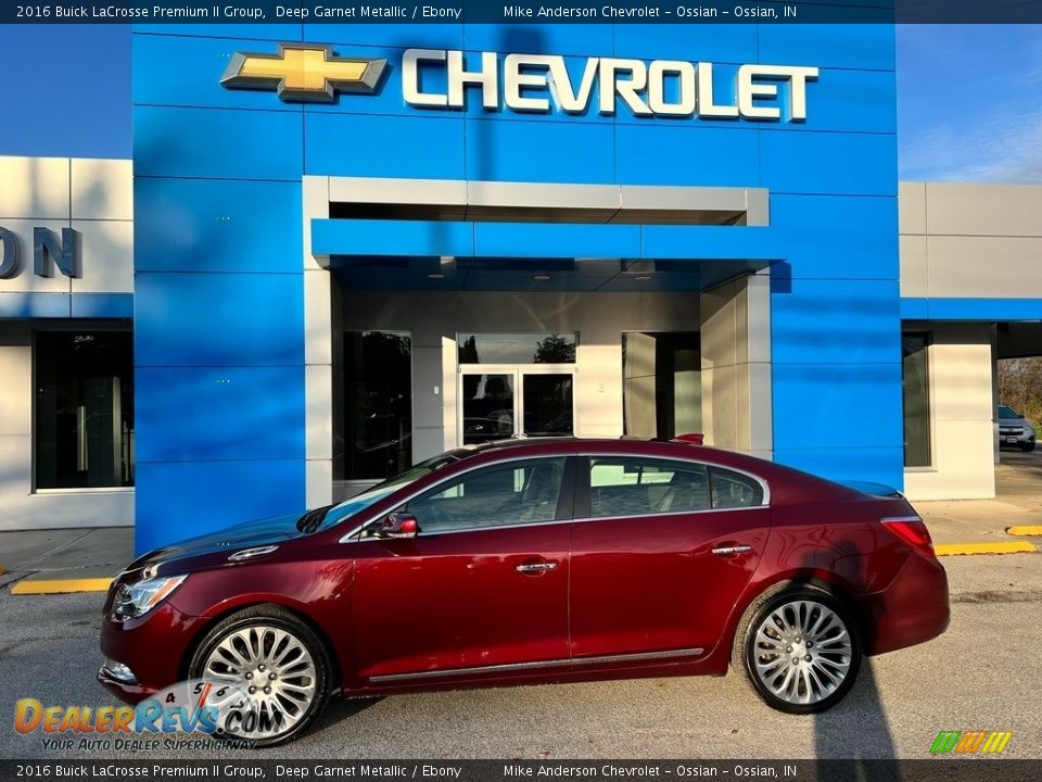 2016 Buick LaCrosse Premium II Group Deep Garnet Metallic / Ebony Photo #1