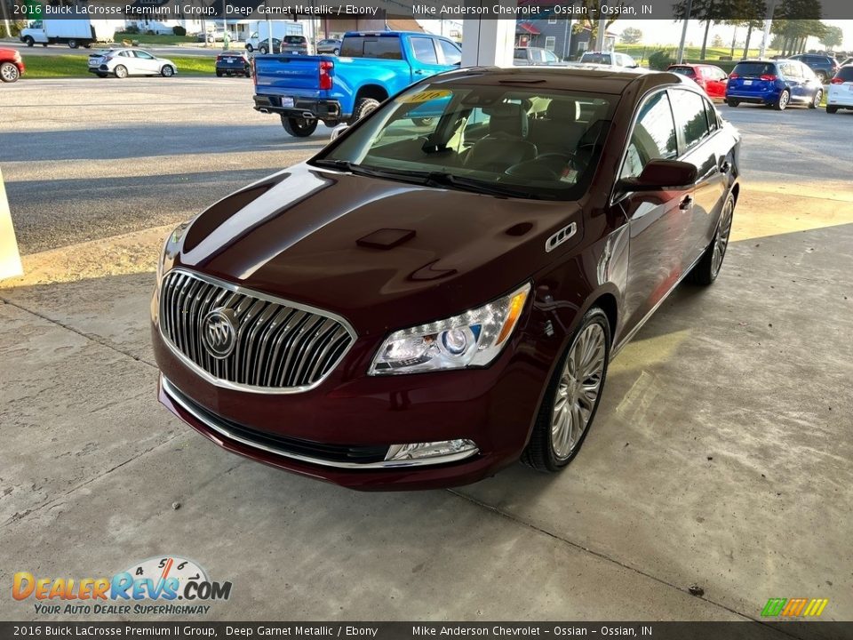 2016 Buick LaCrosse Premium II Group Deep Garnet Metallic / Ebony Photo #2