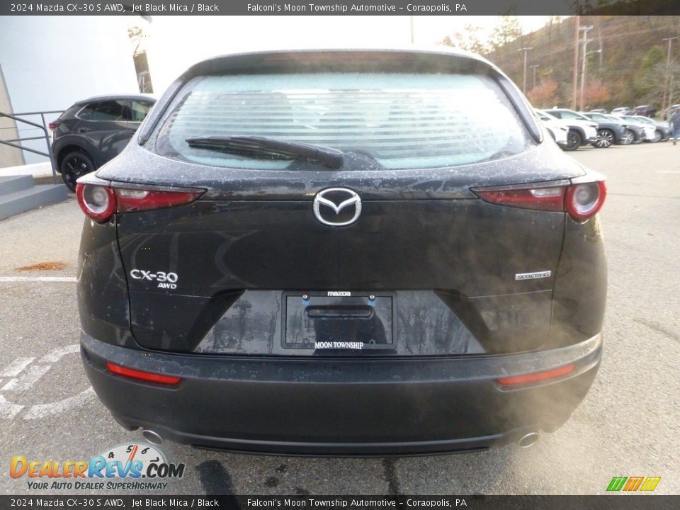 2024 Mazda CX-30 S AWD Jet Black Mica / Black Photo #3