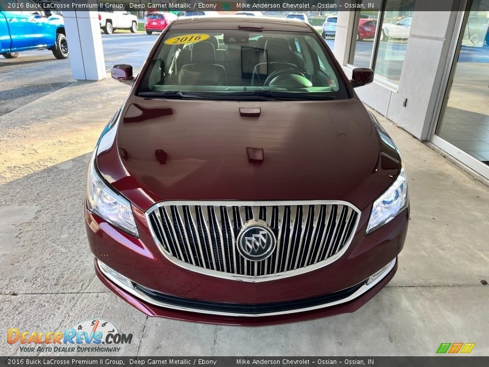 2016 Buick LaCrosse Premium II Group Deep Garnet Metallic / Ebony Photo #3