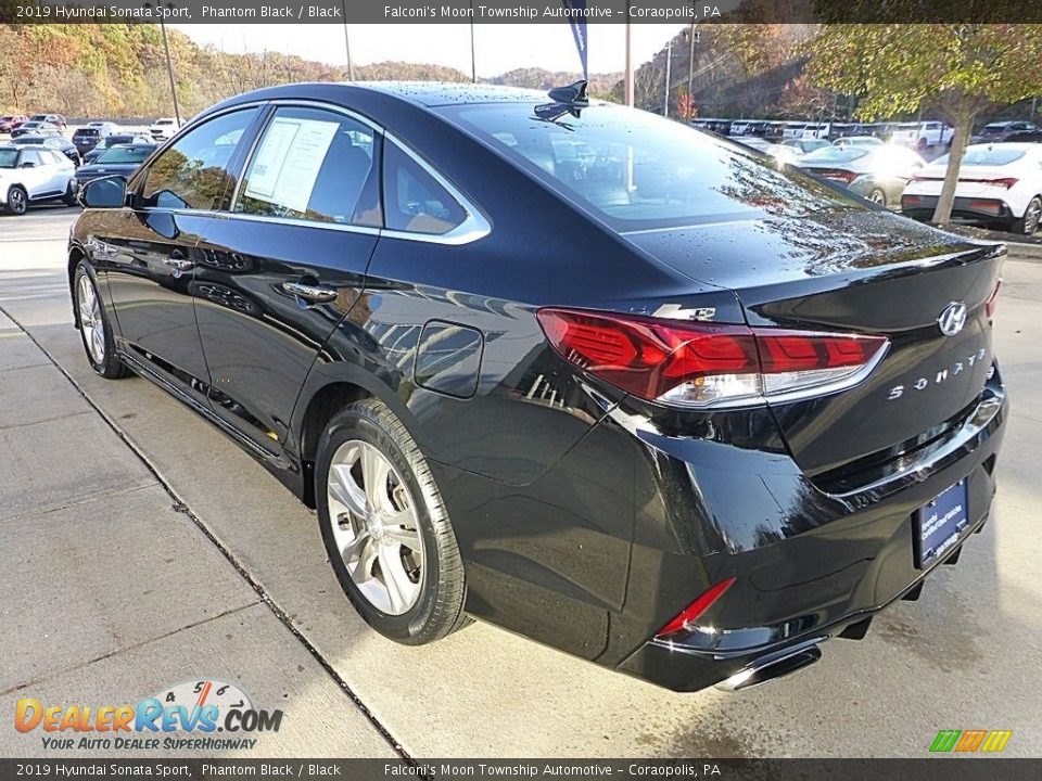 2019 Hyundai Sonata Sport Phantom Black / Black Photo #4