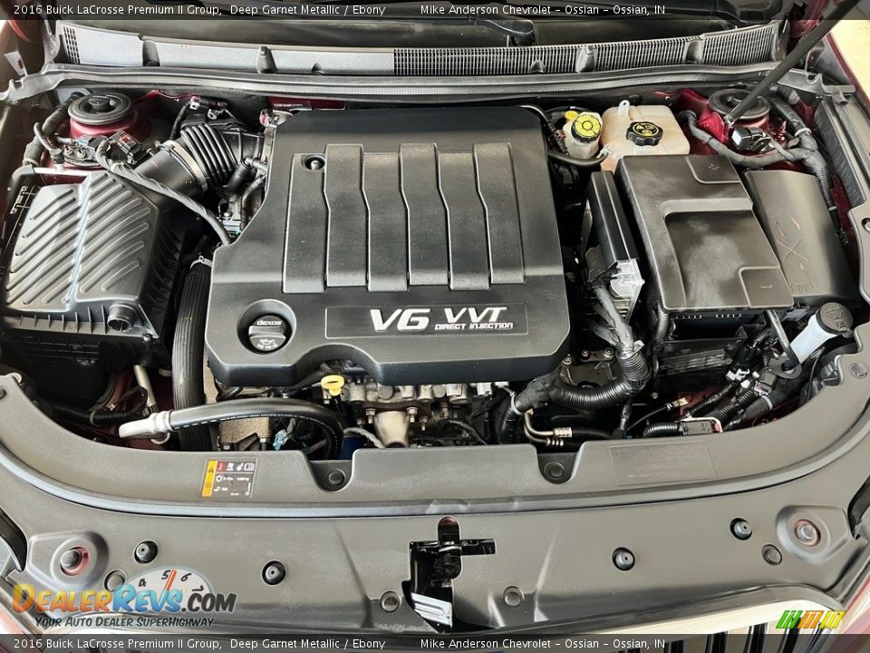 2016 Buick LaCrosse Premium II Group 3.6 Liter SIDI DOHC 24-Valve VVT E85 V6 Engine Photo #4