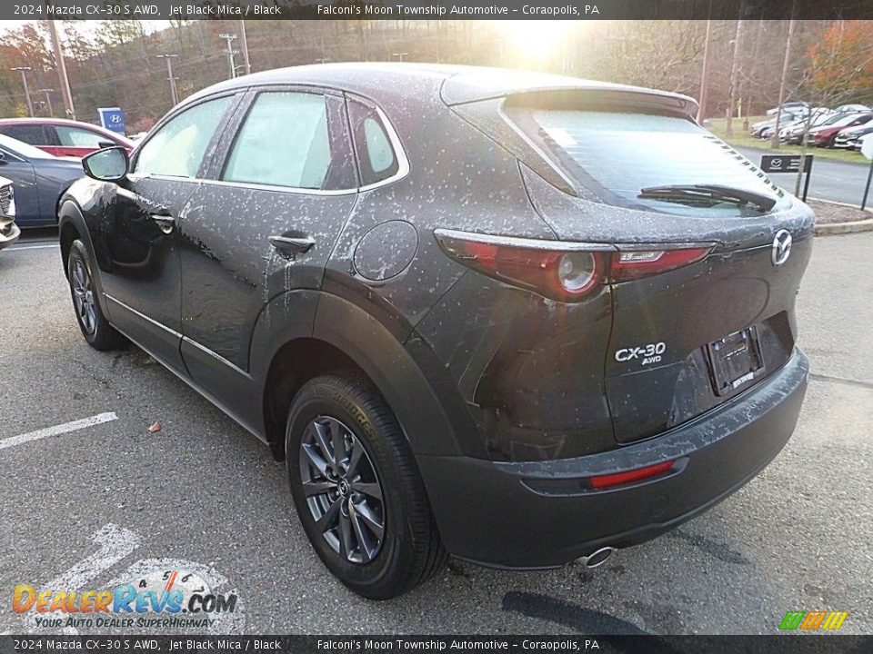 2024 Mazda CX-30 S AWD Jet Black Mica / Black Photo #5