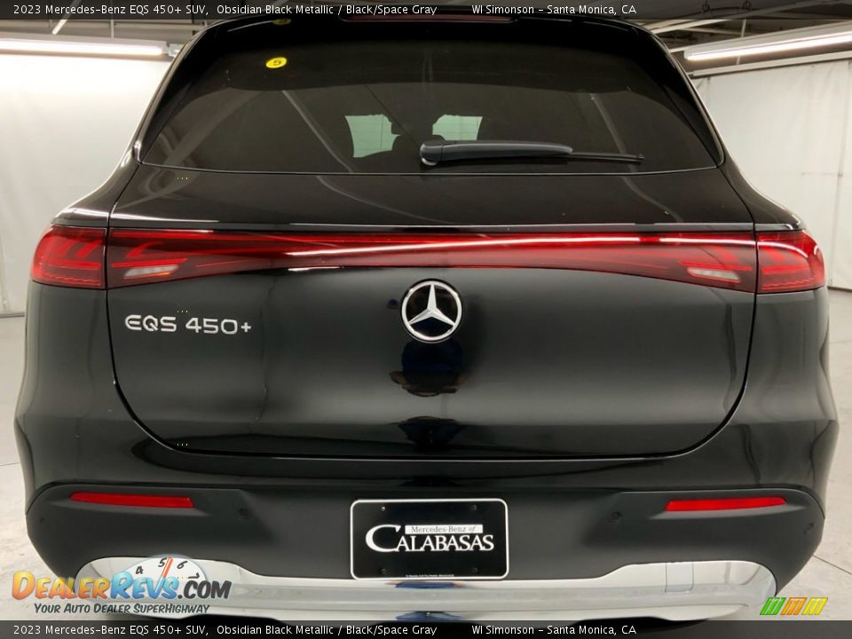 2023 Mercedes-Benz EQS 450+ SUV Obsidian Black Metallic / Black/Space Gray Photo #5
