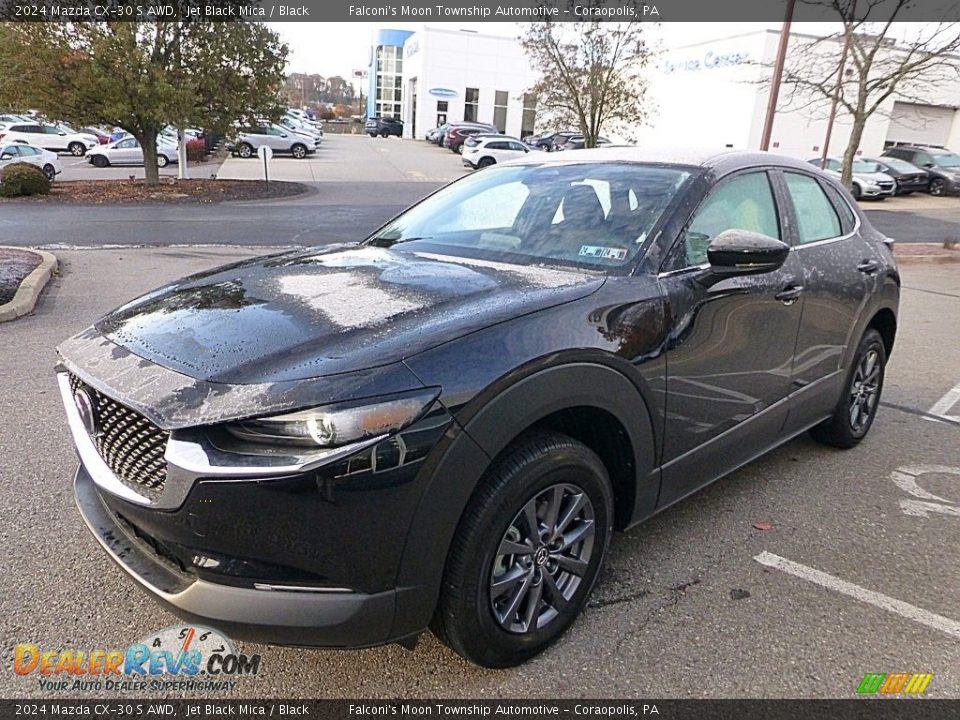 2024 Mazda CX-30 S AWD Jet Black Mica / Black Photo #7