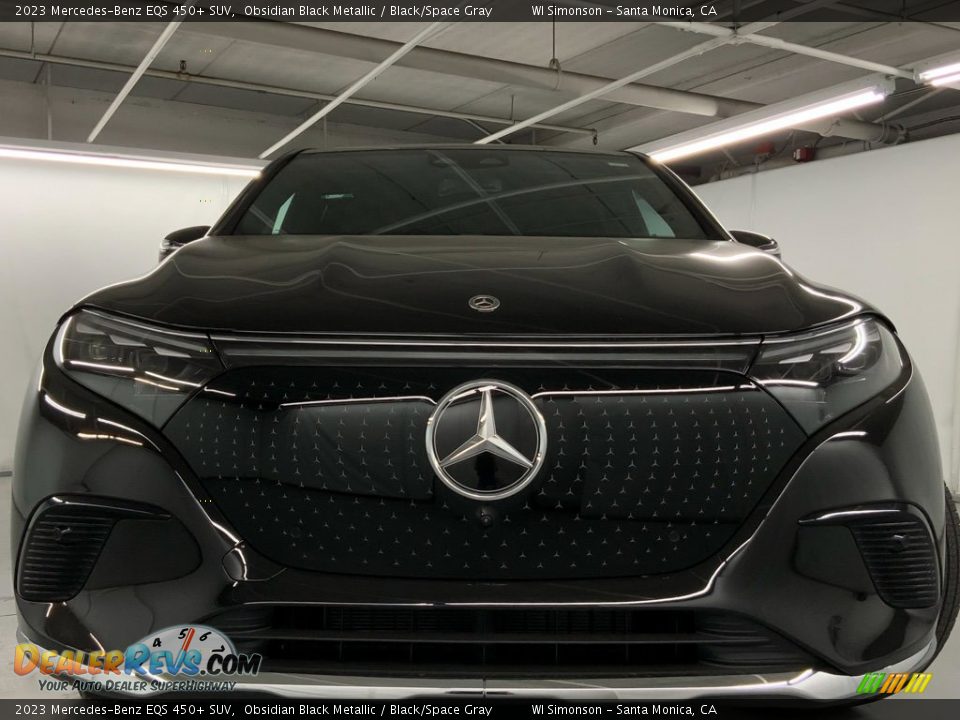 2023 Mercedes-Benz EQS 450+ SUV Obsidian Black Metallic / Black/Space Gray Photo #8