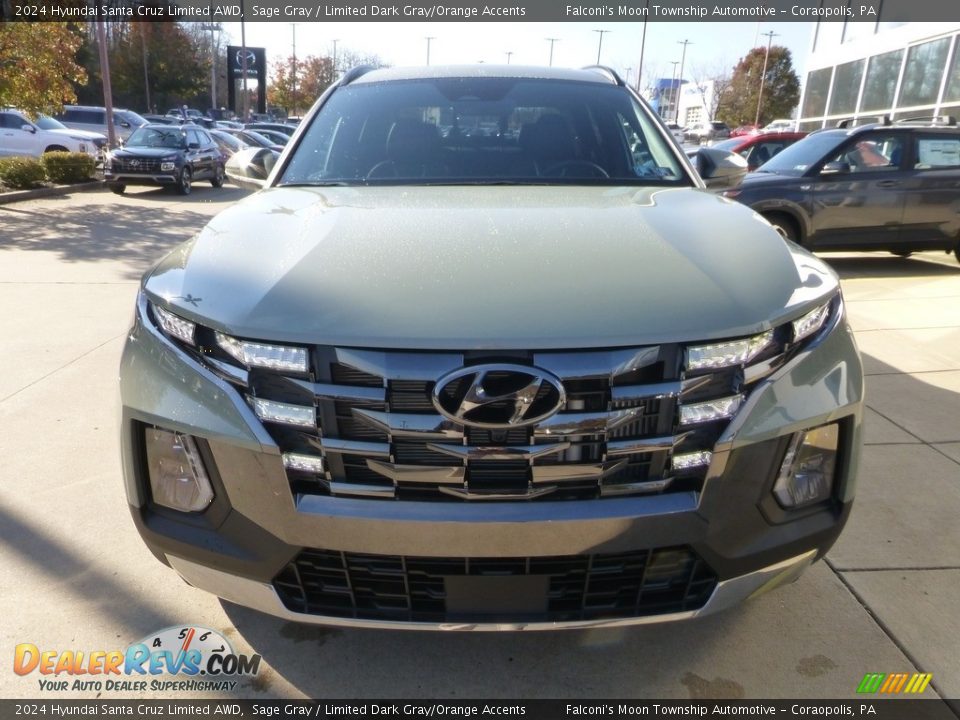 Sage Gray 2024 Hyundai Santa Cruz Limited AWD Photo #8