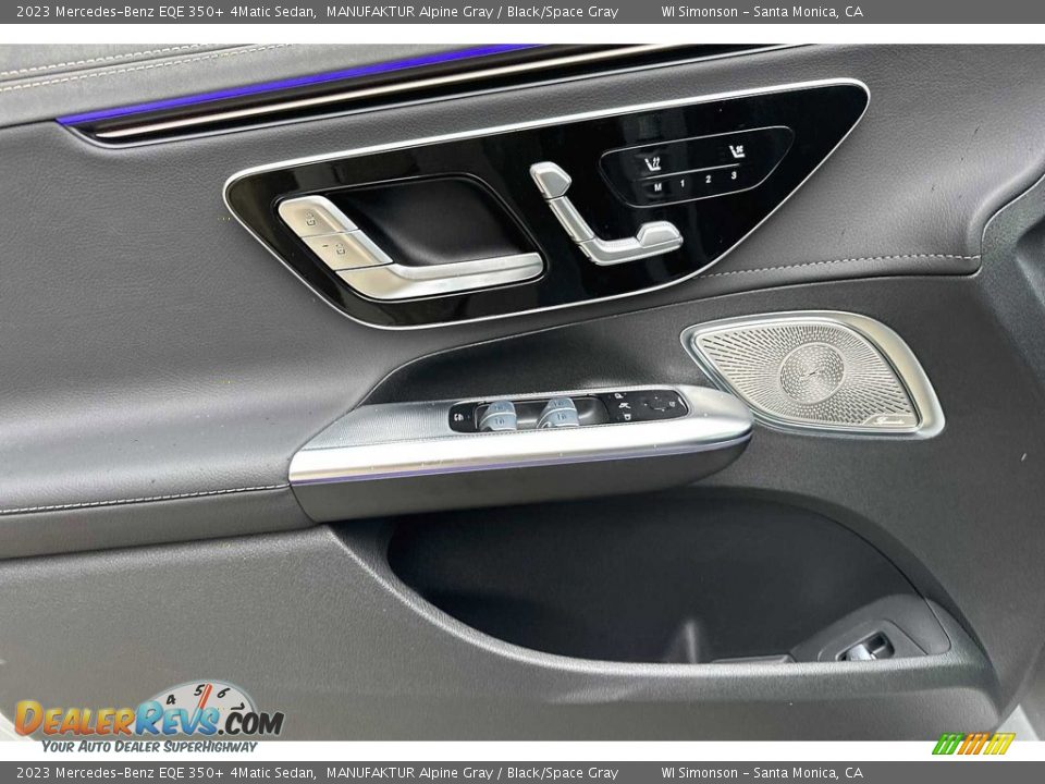 Door Panel of 2023 Mercedes-Benz EQE 350+ 4Matic Sedan Photo #8