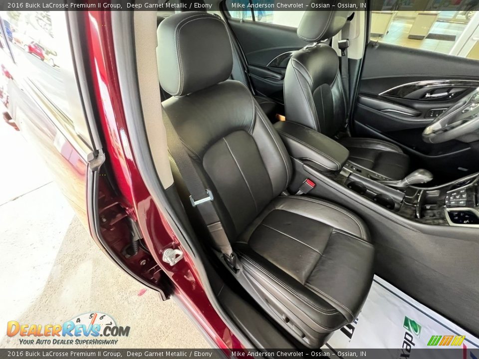 Front Seat of 2016 Buick LaCrosse Premium II Group Photo #24