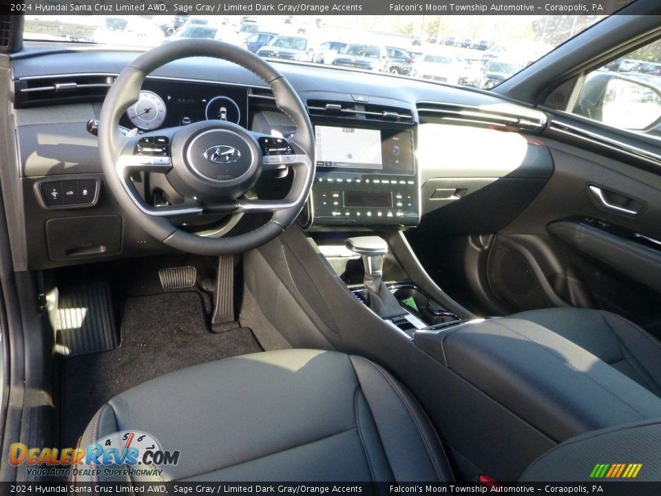 Front Seat of 2024 Hyundai Santa Cruz Limited AWD Photo #13