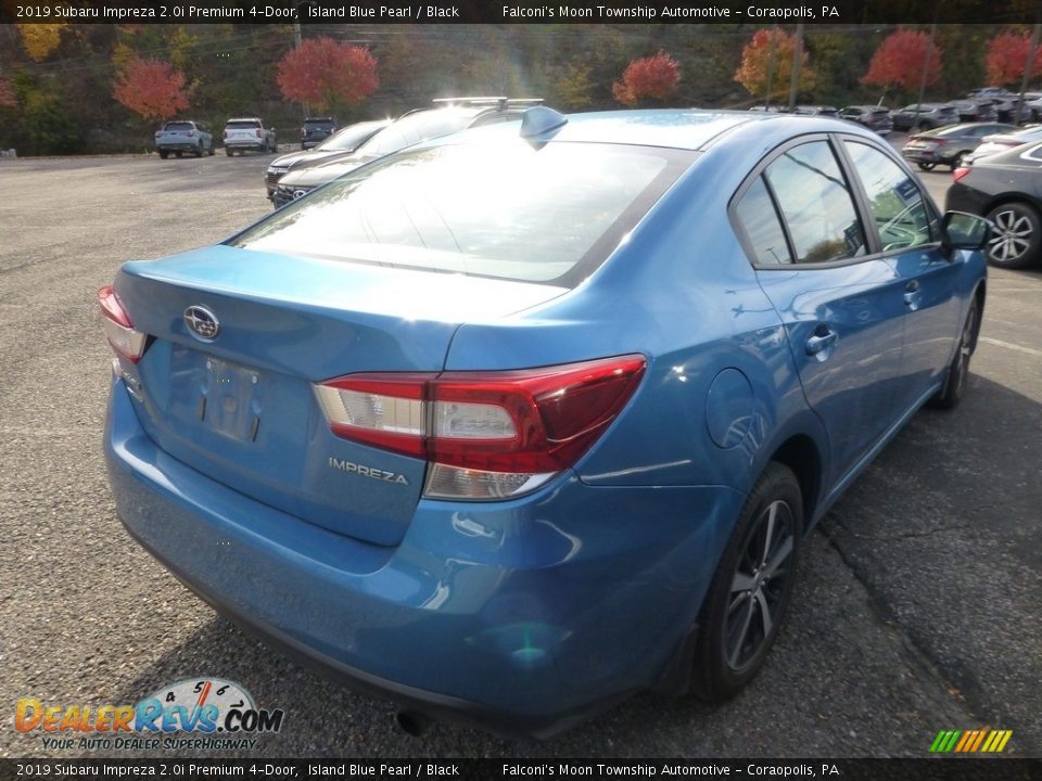 2019 Subaru Impreza 2.0i Premium 4-Door Island Blue Pearl / Black Photo #4