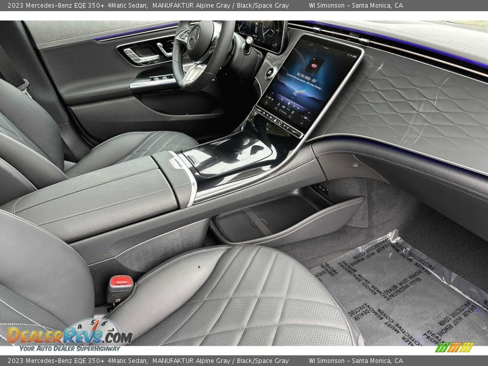 Front Seat of 2023 Mercedes-Benz EQE 350+ 4Matic Sedan Photo #12