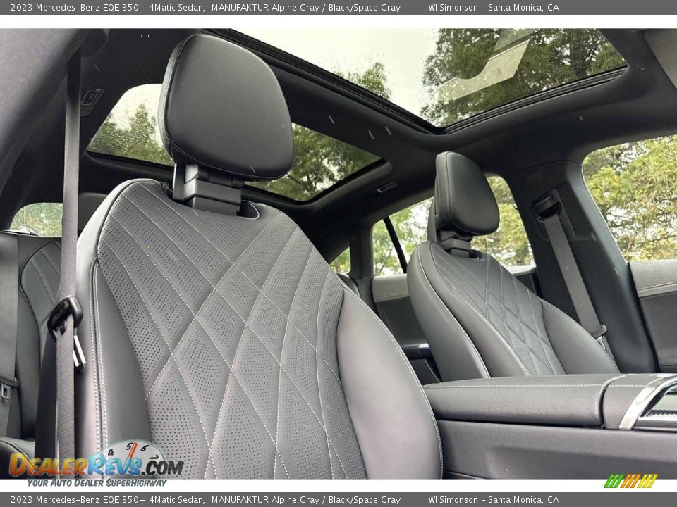 Front Seat of 2023 Mercedes-Benz EQE 350+ 4Matic Sedan Photo #14