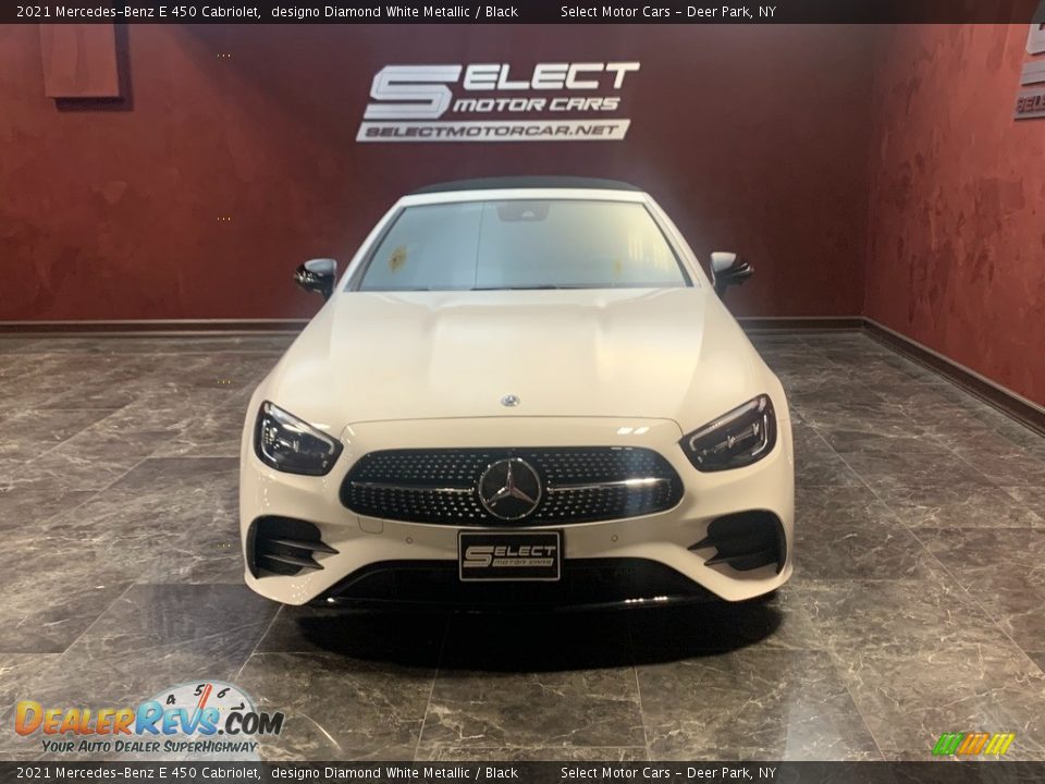 2021 Mercedes-Benz E 450 Cabriolet designo Diamond White Metallic / Black Photo #2