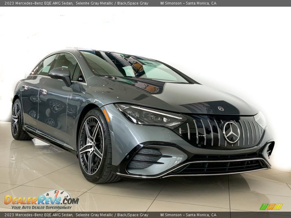 Selenite Gray Metallic 2023 Mercedes-Benz EQE AMG Sedan Photo #2