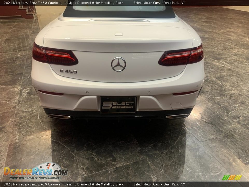 2021 Mercedes-Benz E 450 Cabriolet designo Diamond White Metallic / Black Photo #6