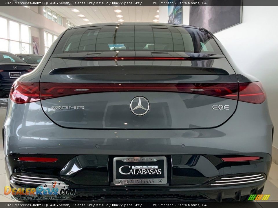 2023 Mercedes-Benz EQE AMG Sedan Selenite Gray Metallic / Black/Space Gray Photo #5