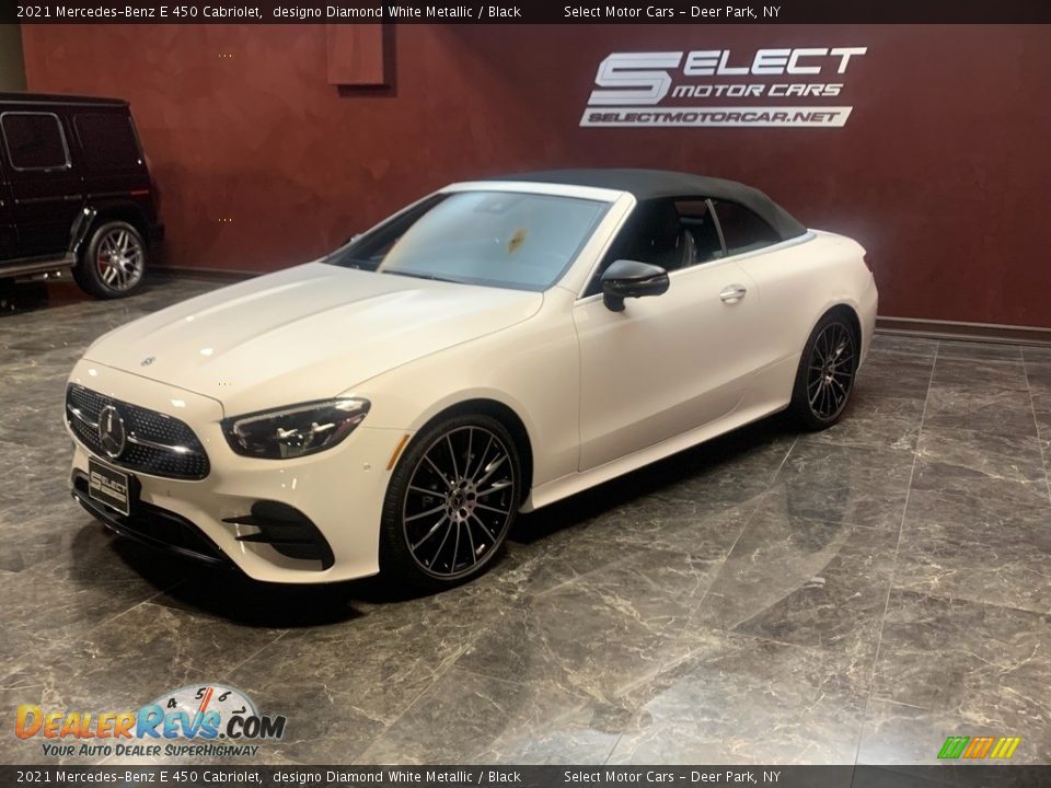 2021 Mercedes-Benz E 450 Cabriolet designo Diamond White Metallic / Black Photo #7