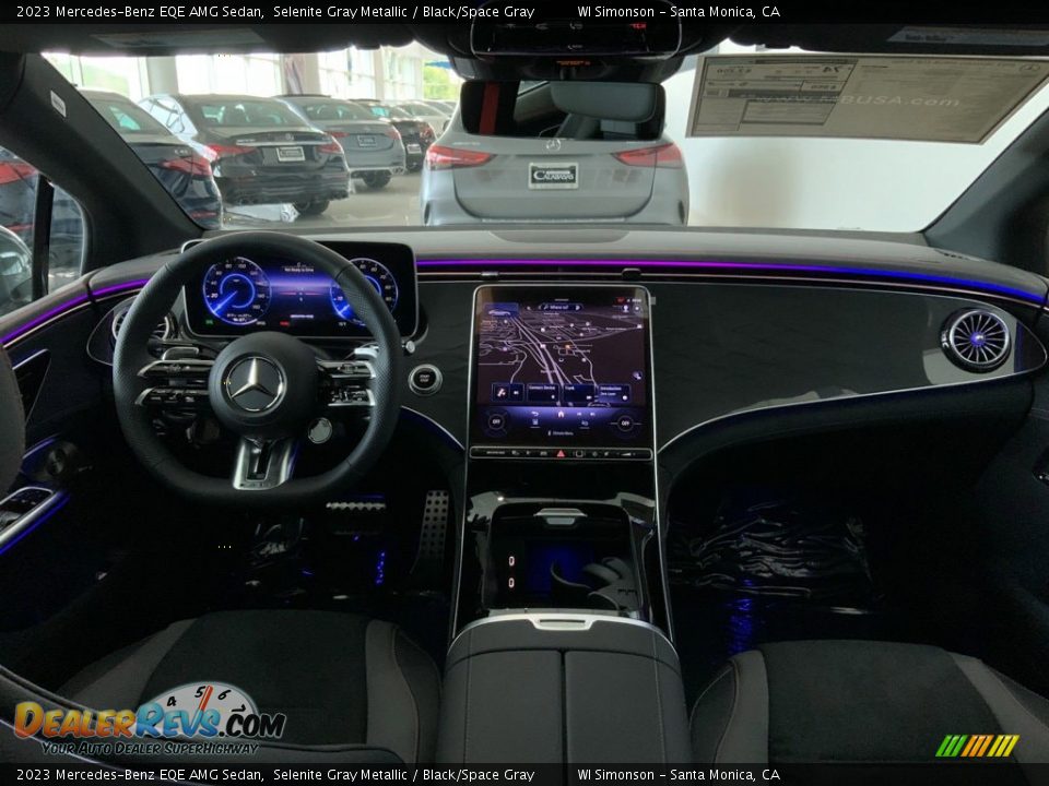 Dashboard of 2023 Mercedes-Benz EQE AMG Sedan Photo #10