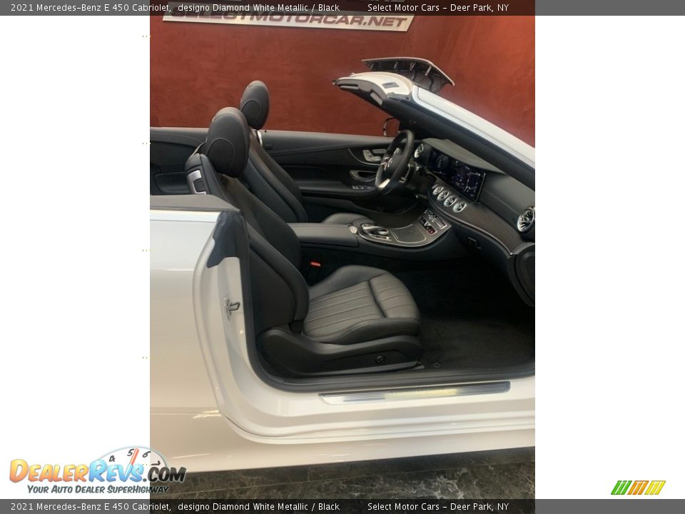 2021 Mercedes-Benz E 450 Cabriolet designo Diamond White Metallic / Black Photo #14