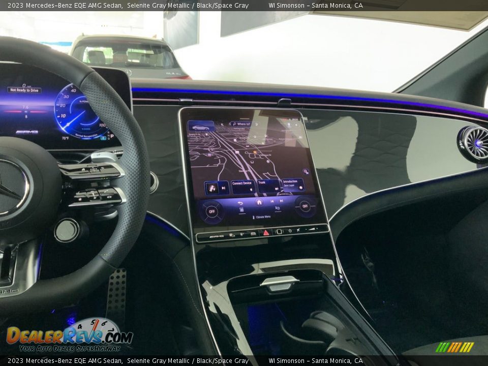 Dashboard of 2023 Mercedes-Benz EQE AMG Sedan Photo #13