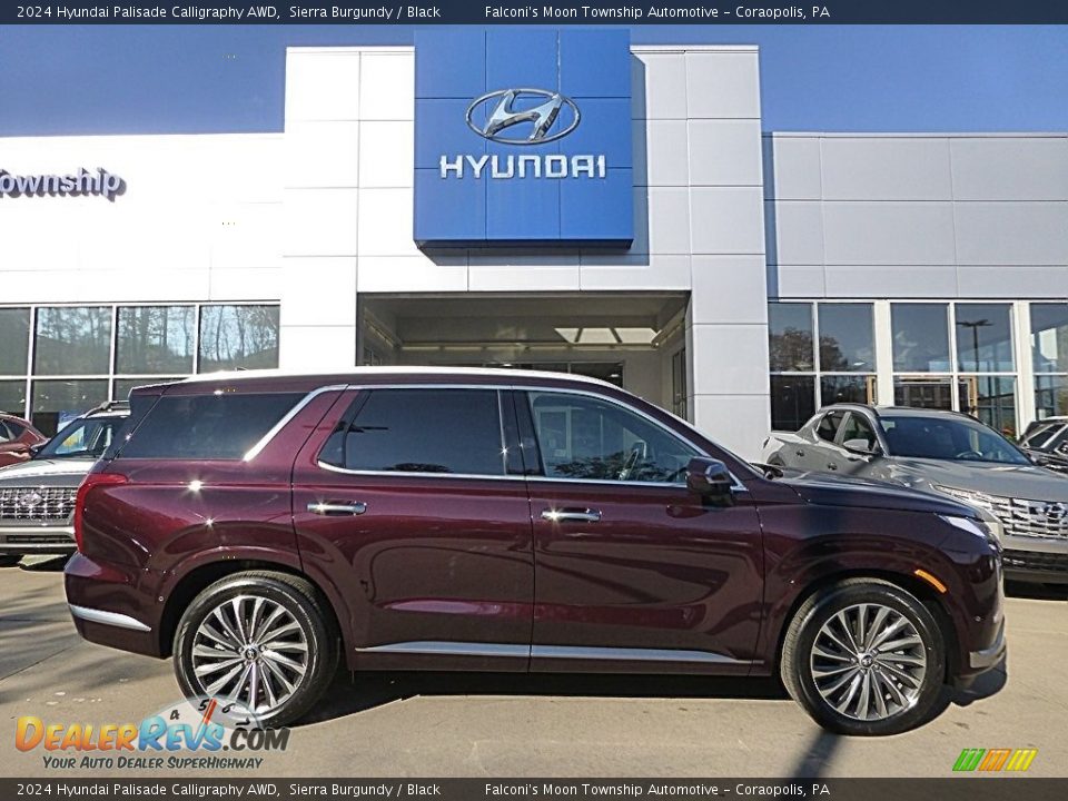 Sierra Burgundy 2024 Hyundai Palisade Calligraphy AWD Photo #1