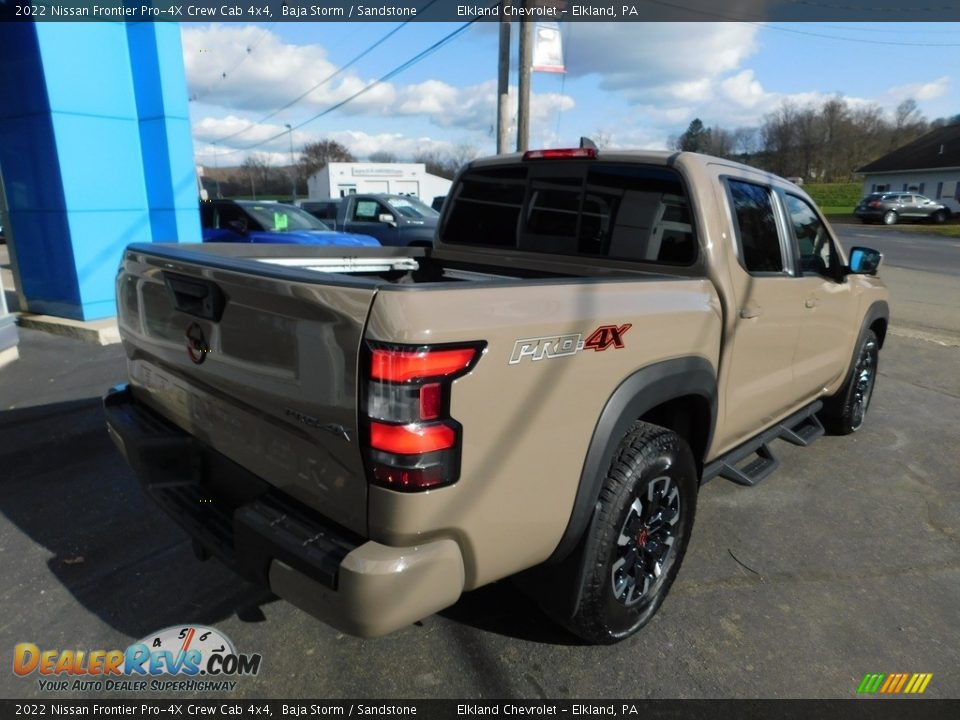 2022 Nissan Frontier Pro-4X Crew Cab 4x4 Baja Storm / Sandstone Photo #5