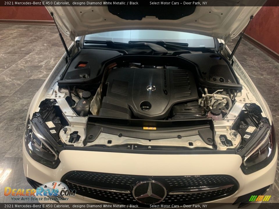 2021 Mercedes-Benz E 450 Cabriolet designo Diamond White Metallic / Black Photo #20