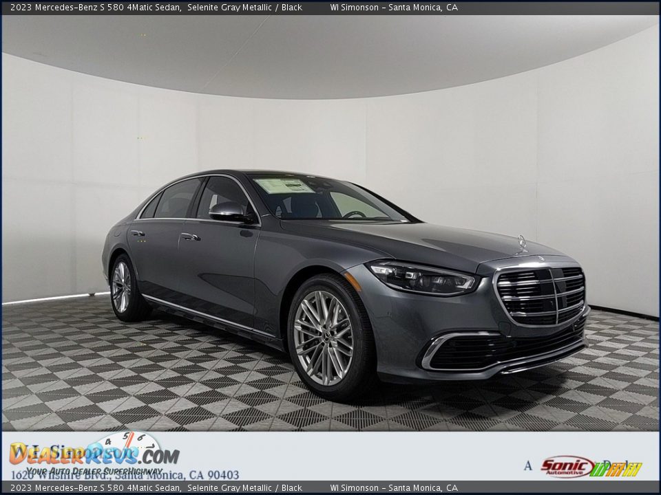 2023 Mercedes-Benz S 580 4Matic Sedan Selenite Gray Metallic / Black Photo #1