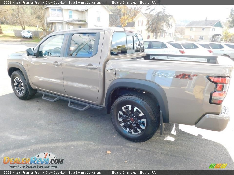 2022 Nissan Frontier Pro-4X Crew Cab 4x4 Baja Storm / Sandstone Photo #8