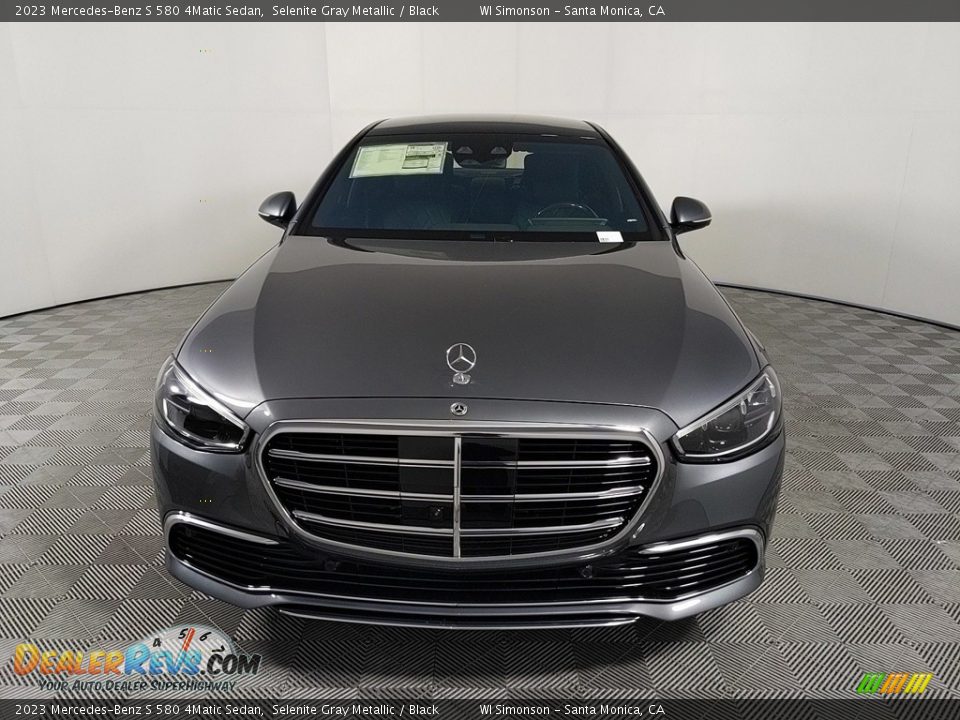 2023 Mercedes-Benz S 580 4Matic Sedan Selenite Gray Metallic / Black Photo #2