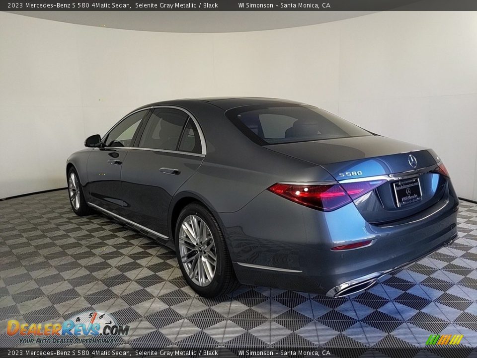 2023 Mercedes-Benz S 580 4Matic Sedan Selenite Gray Metallic / Black Photo #3