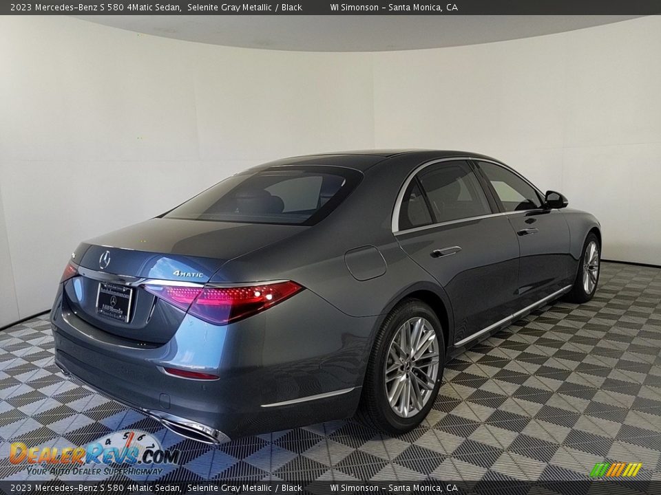 2023 Mercedes-Benz S 580 4Matic Sedan Selenite Gray Metallic / Black Photo #5