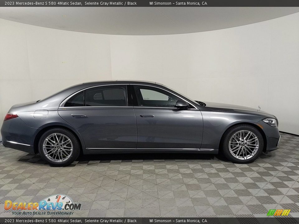 Selenite Gray Metallic 2023 Mercedes-Benz S 580 4Matic Sedan Photo #6