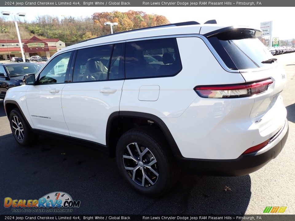 2024 Jeep Grand Cherokee L Limited 4x4 Bright White / Global Black Photo #3