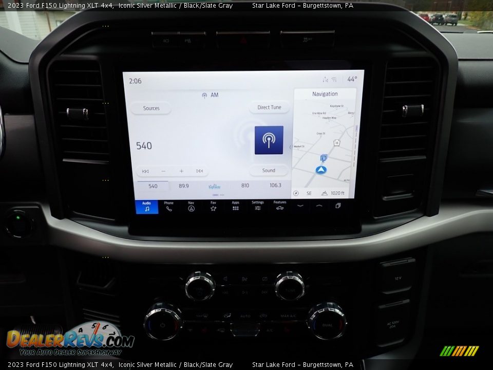 Navigation of 2023 Ford F150 Lightning XLT 4x4 Photo #20