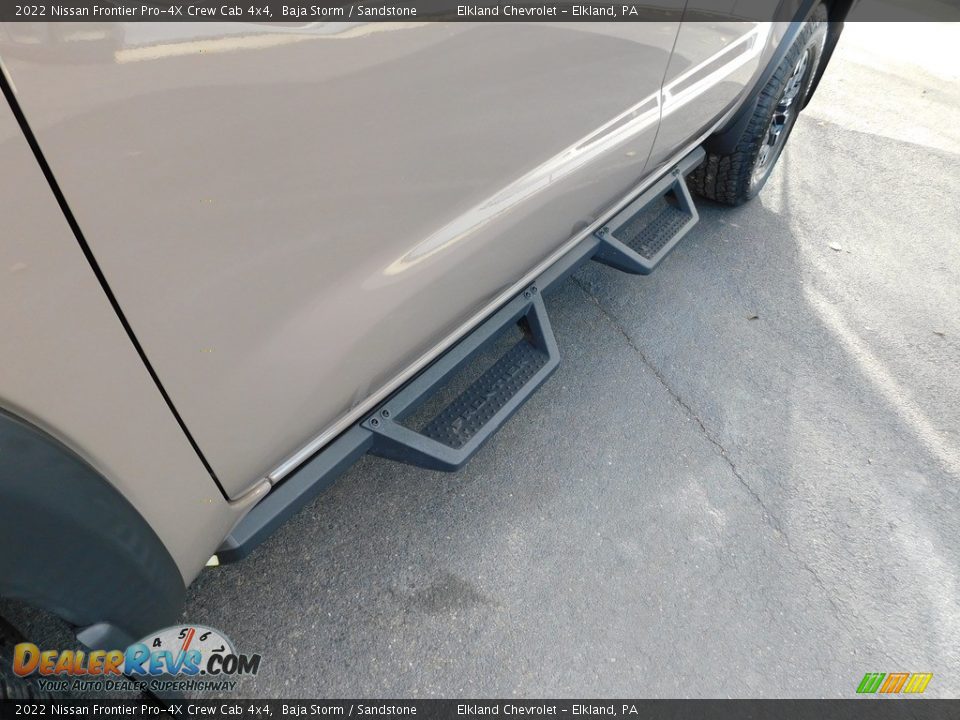 2022 Nissan Frontier Pro-4X Crew Cab 4x4 Baja Storm / Sandstone Photo #14
