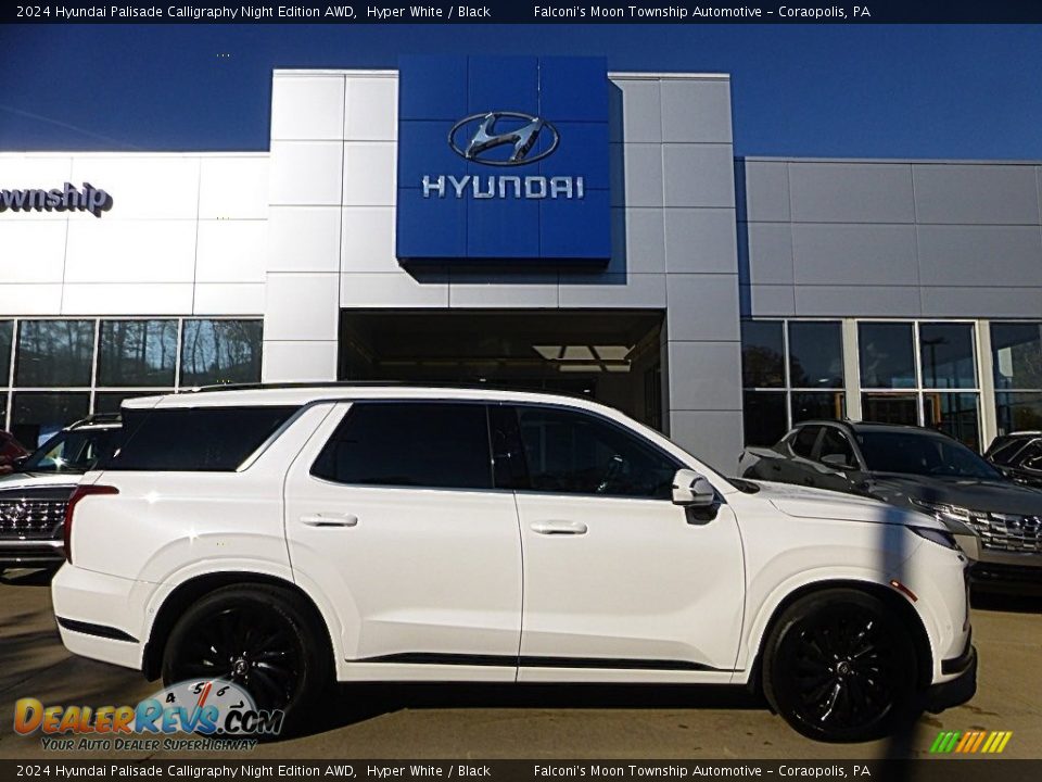 2024 Hyundai Palisade Calligraphy Night Edition AWD Hyper White / Black Photo #1