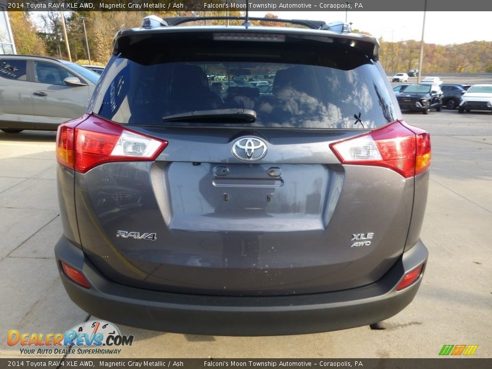 2014 Toyota RAV4 XLE AWD Magnetic Gray Metallic / Ash Photo #3