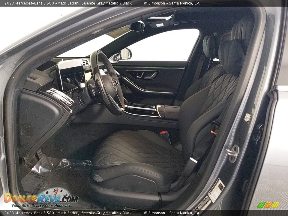Front Seat of 2023 Mercedes-Benz S 580 4Matic Sedan Photo #10