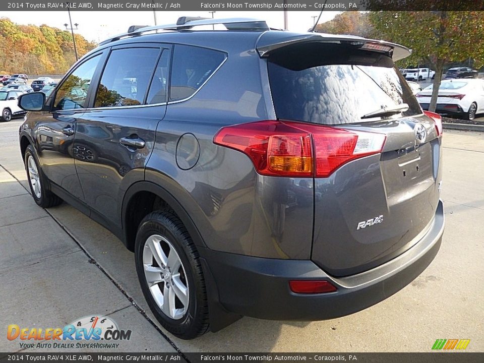 2014 Toyota RAV4 XLE AWD Magnetic Gray Metallic / Ash Photo #5